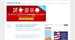 Desktop Screenshot of lotto-6-aus-49.de